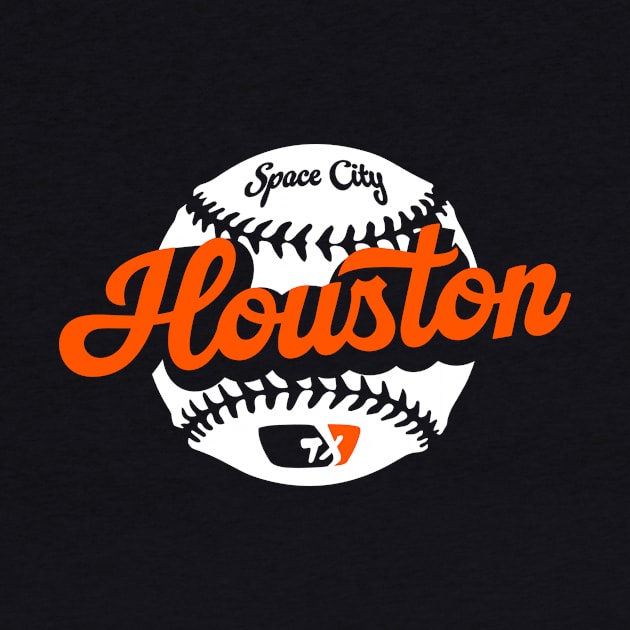 Houston Baseball by Throwzack